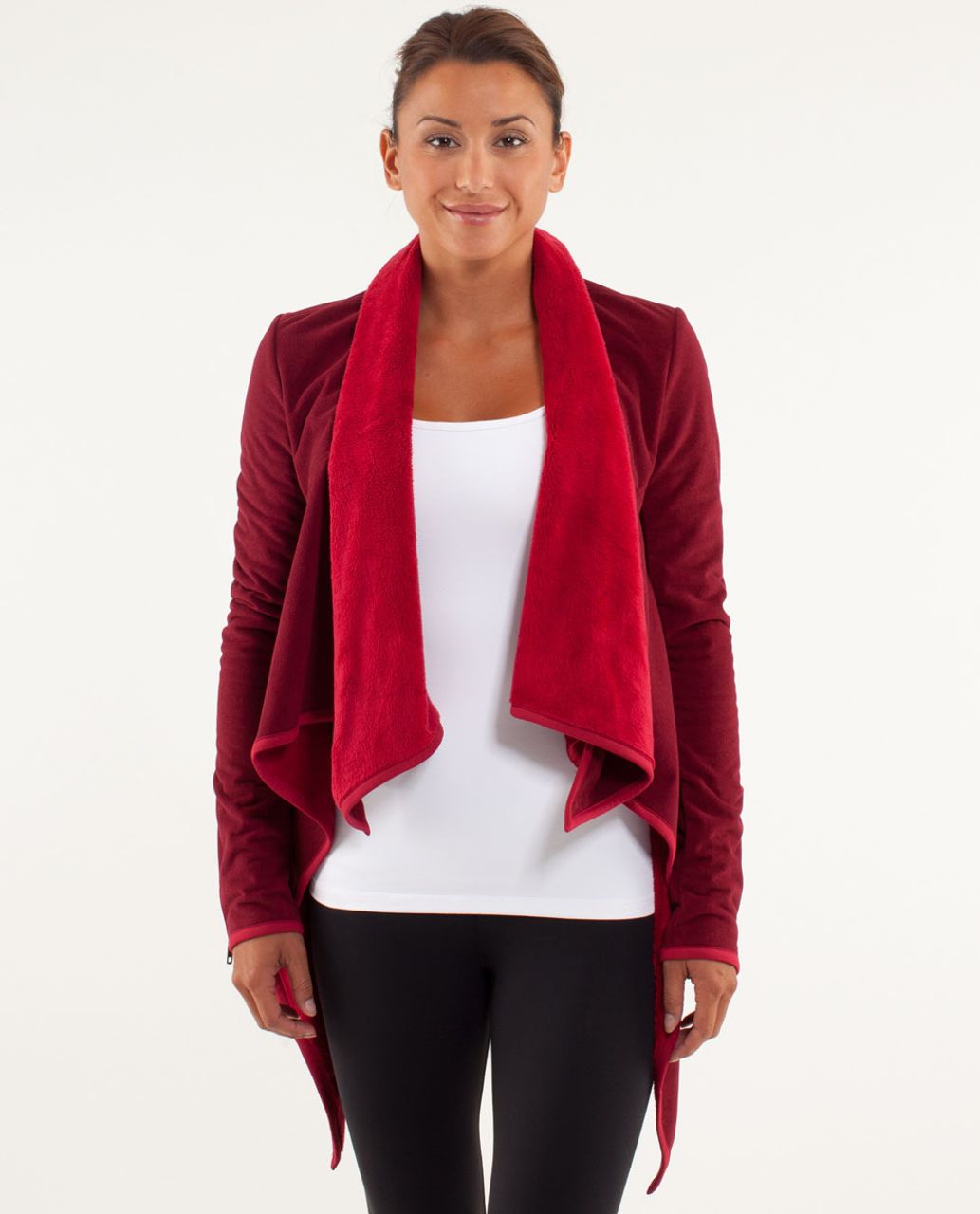 Lululemon Presence Of Mind Jacket - Deepest Cranberry