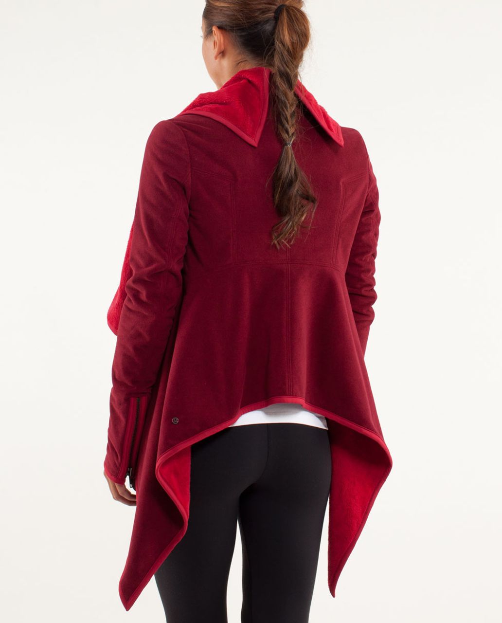 Lululemon Presence Of Mind Jacket - Deepest Cranberry