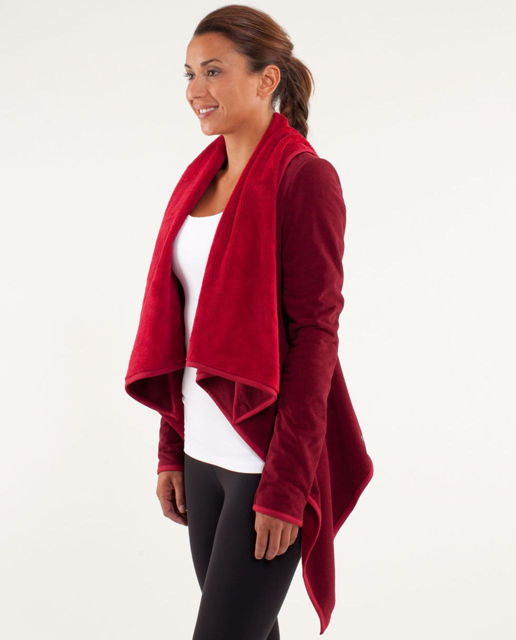 Lululemon Presence Of Mind Jacket - Deepest Cranberry