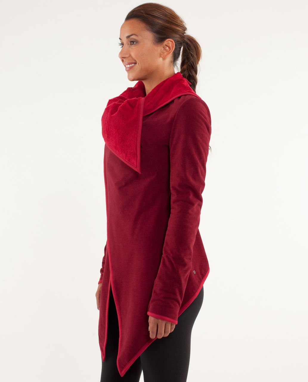 Lululemon Presence Of Mind Jacket - Deepest Cranberry