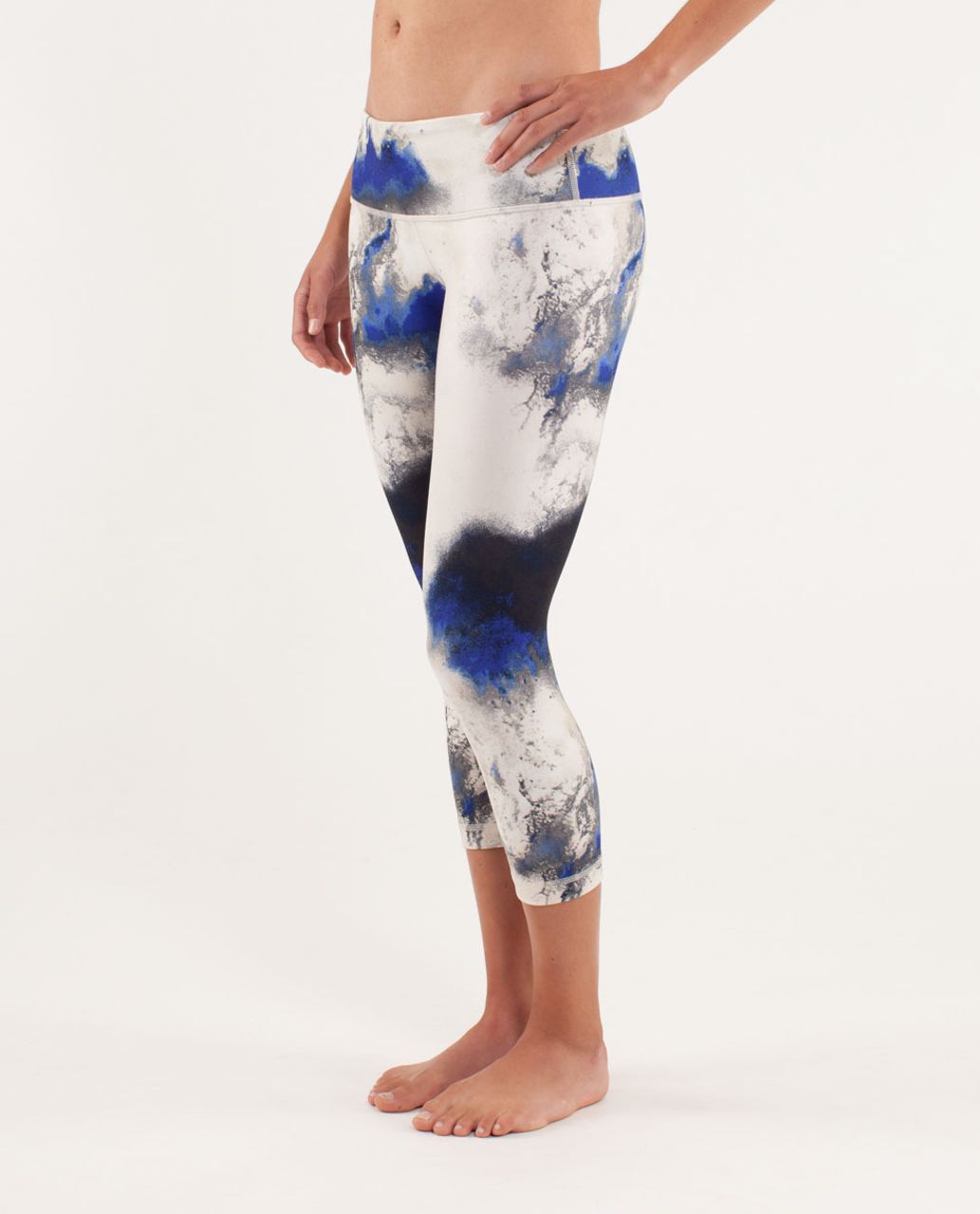 Lululemon Wunder Under Crop - Milky Way Multi - lulu fanatics