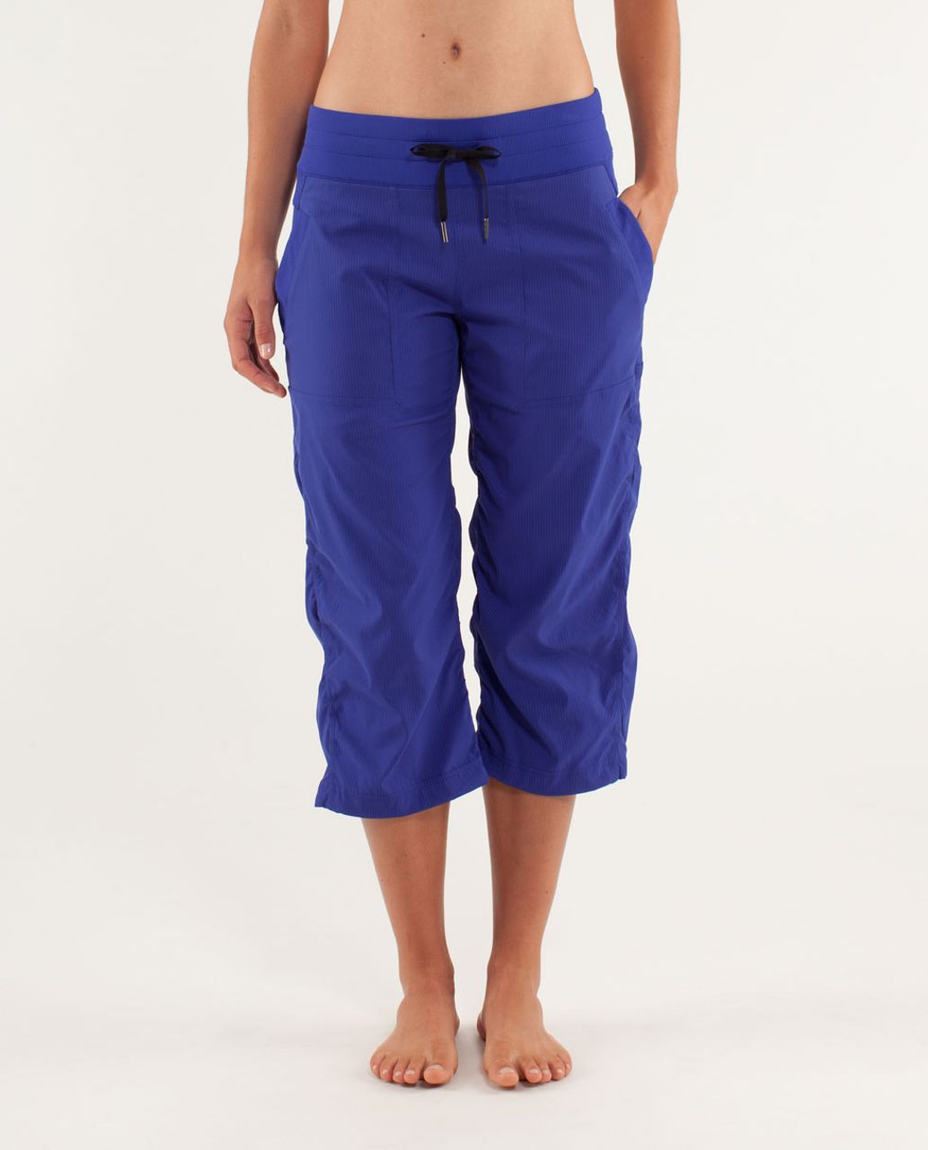 Lululemon Studio Crops, Pigment Blue, Size 6, NWT!