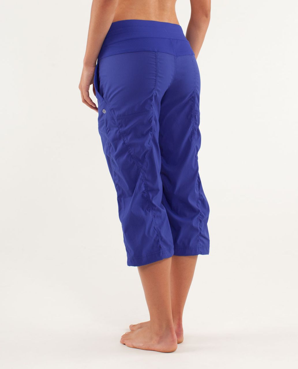 Lululemon Studio Crop - Pigment Blue