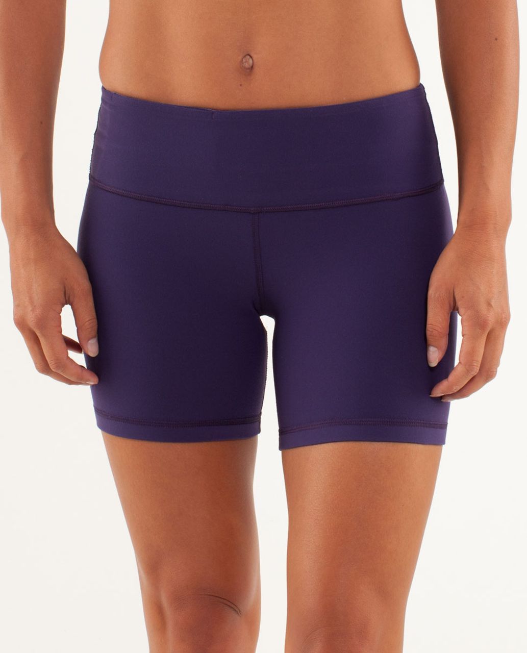 Lululemon Reverse Groove Short (Regular) - Dense Purple / Heathered Dense Purple / Heathered Angel Blue