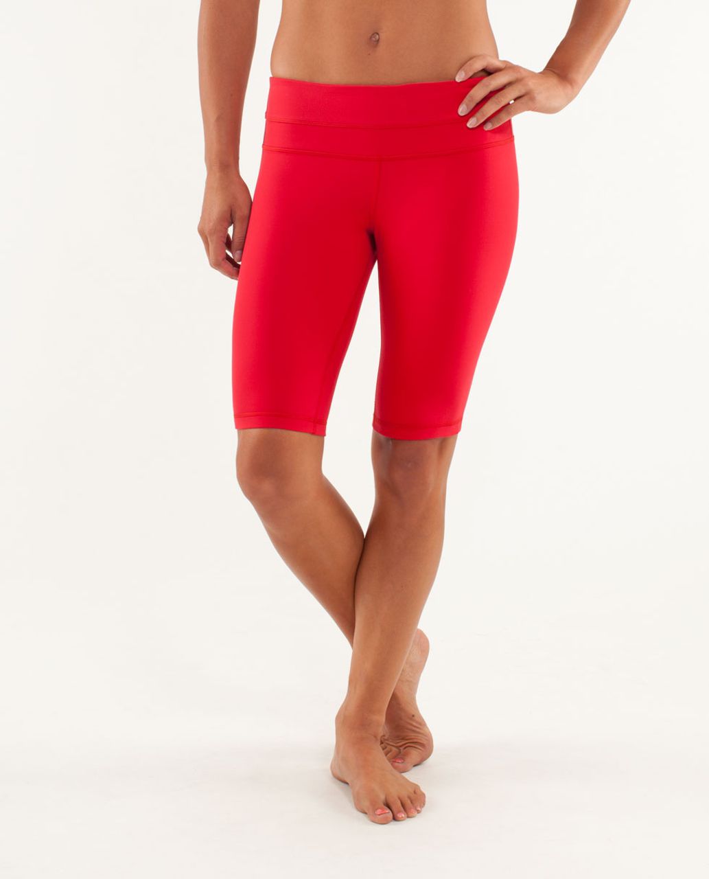 Lululemon Reverse Groove Short (Tall) - Currant