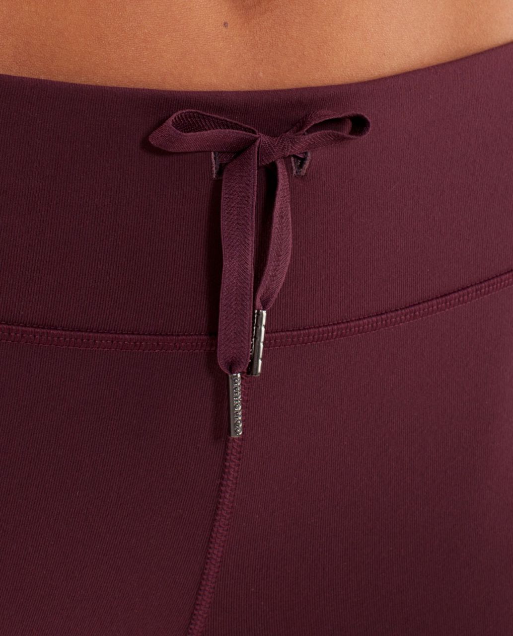 Lululemon Relaxed Fit Crop II - Bordeaux Drama