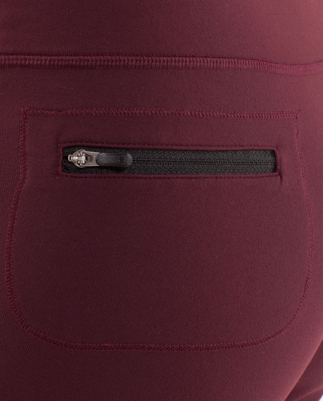 Lululemon Relaxed Fit Crop II - Bordeaux Drama