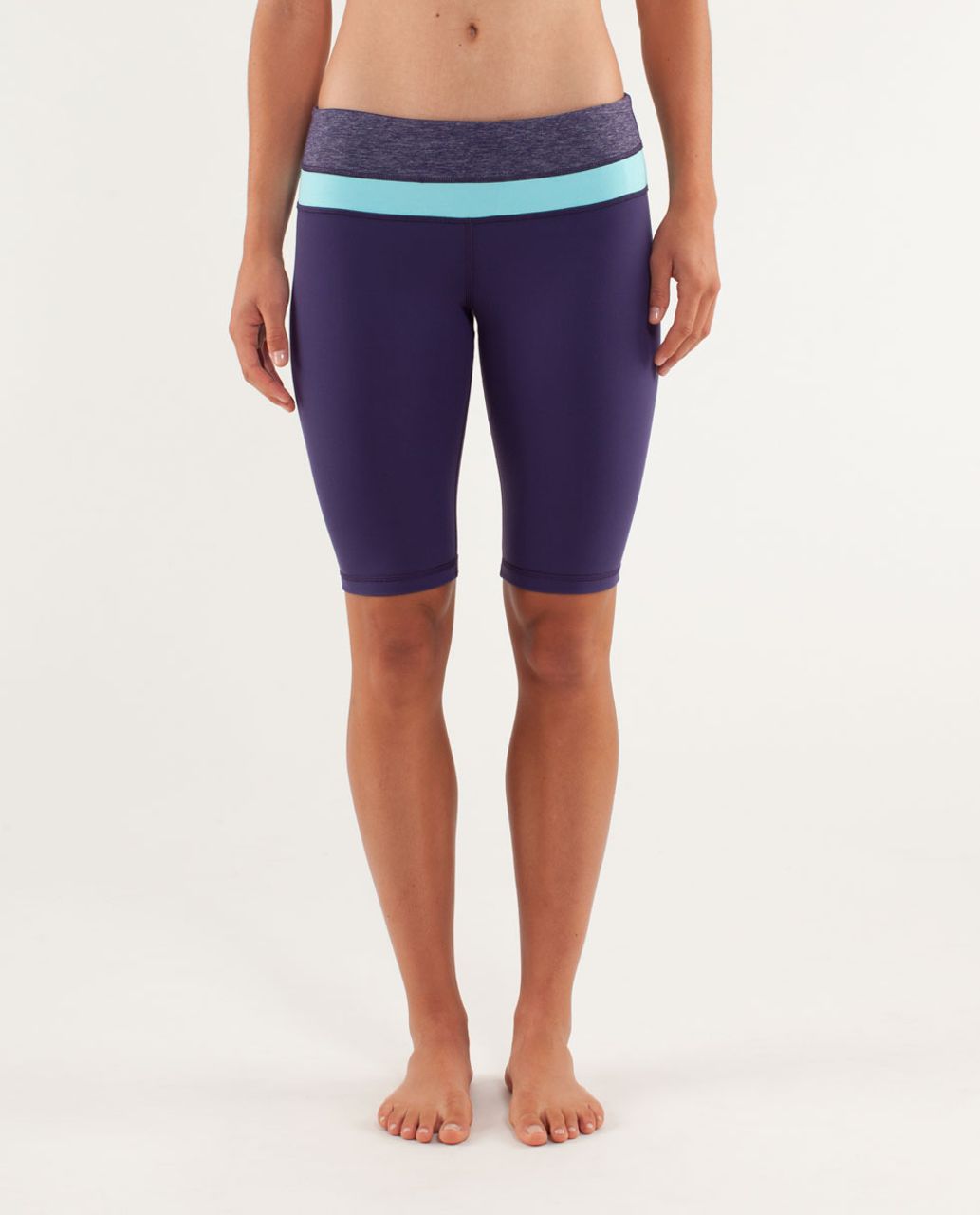 Lululemon Reverse Groove Short (Tall) - Dense Purple / Heathered Dense Purple / Heathered Angel Blue