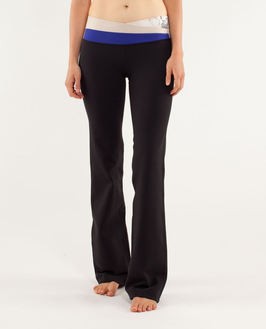 Lululemon Astro Pant (Tall) - Black / Heathered Persian Purple