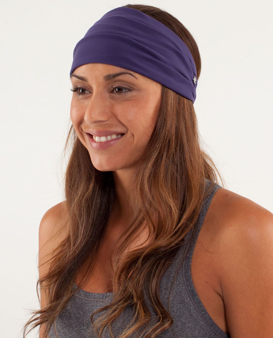 Lululemon Bang Buster Headband - Dense Purple