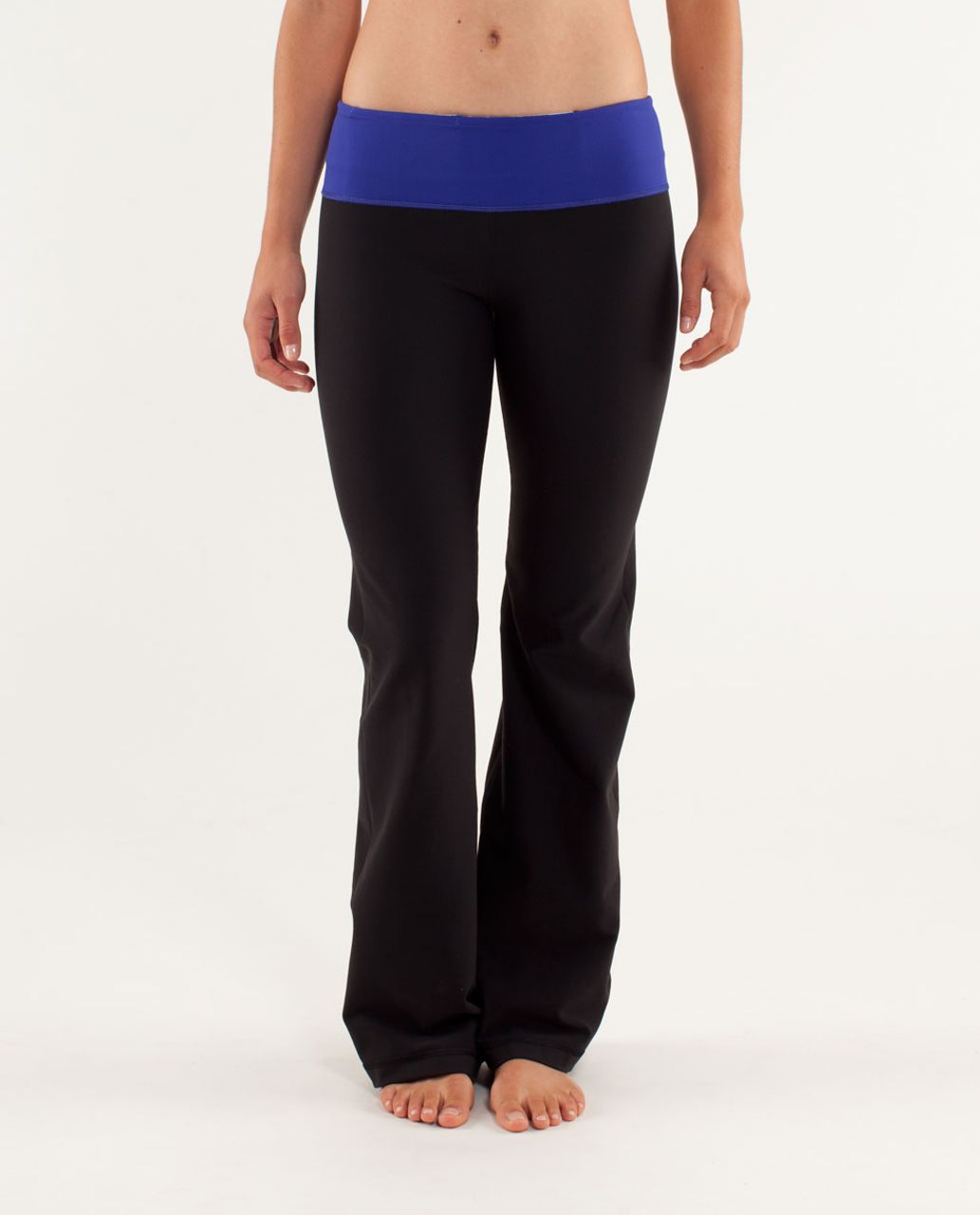 Lululemon Groove Pant (Regular) - Black / Fall 12 Quilt 8 / Heathered Bordeaux Drama