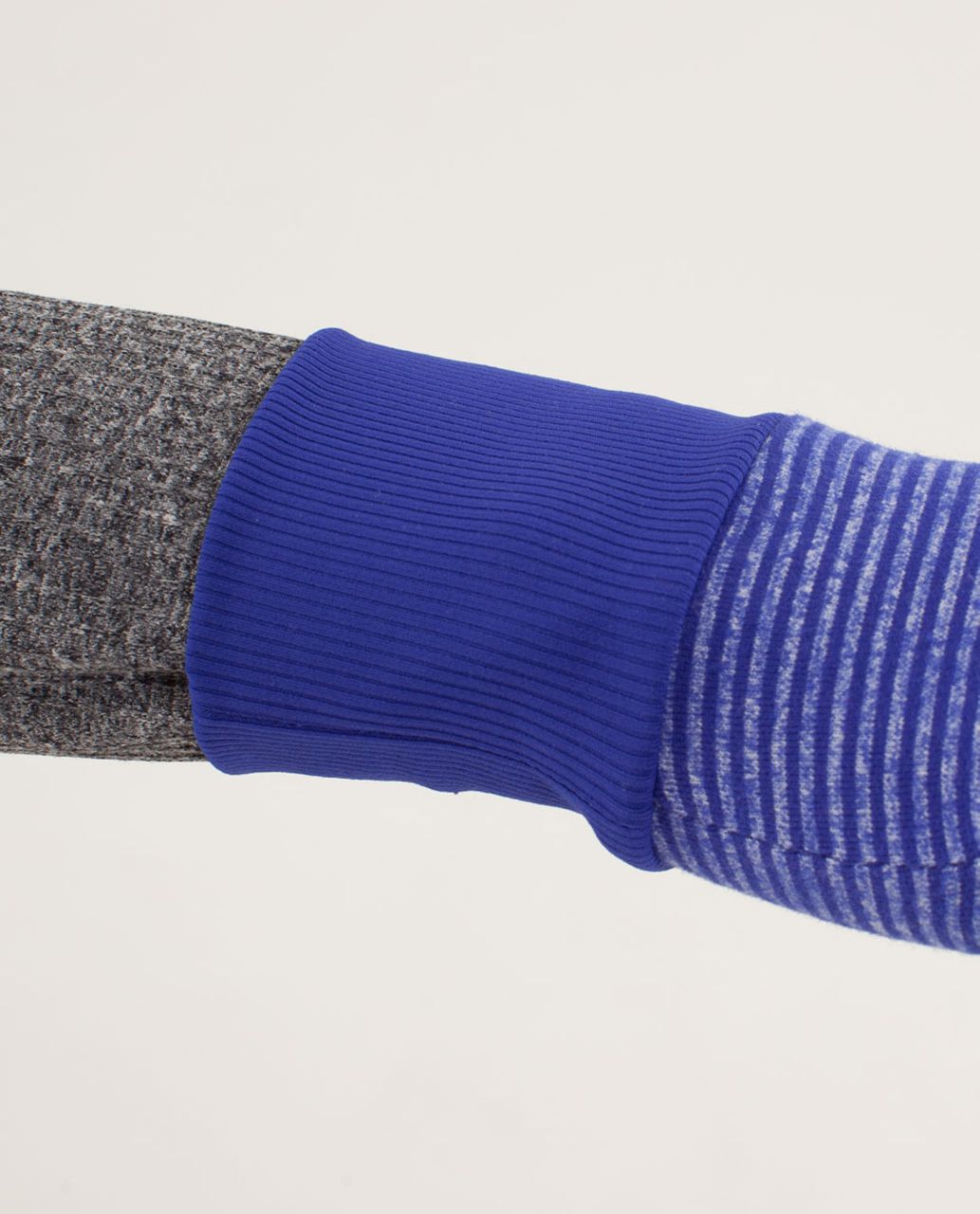 Lululemon Brisk Run Gloves - Tonka Stripe Pigment Blue / Heathered Pigment Blue / Pigment Blue