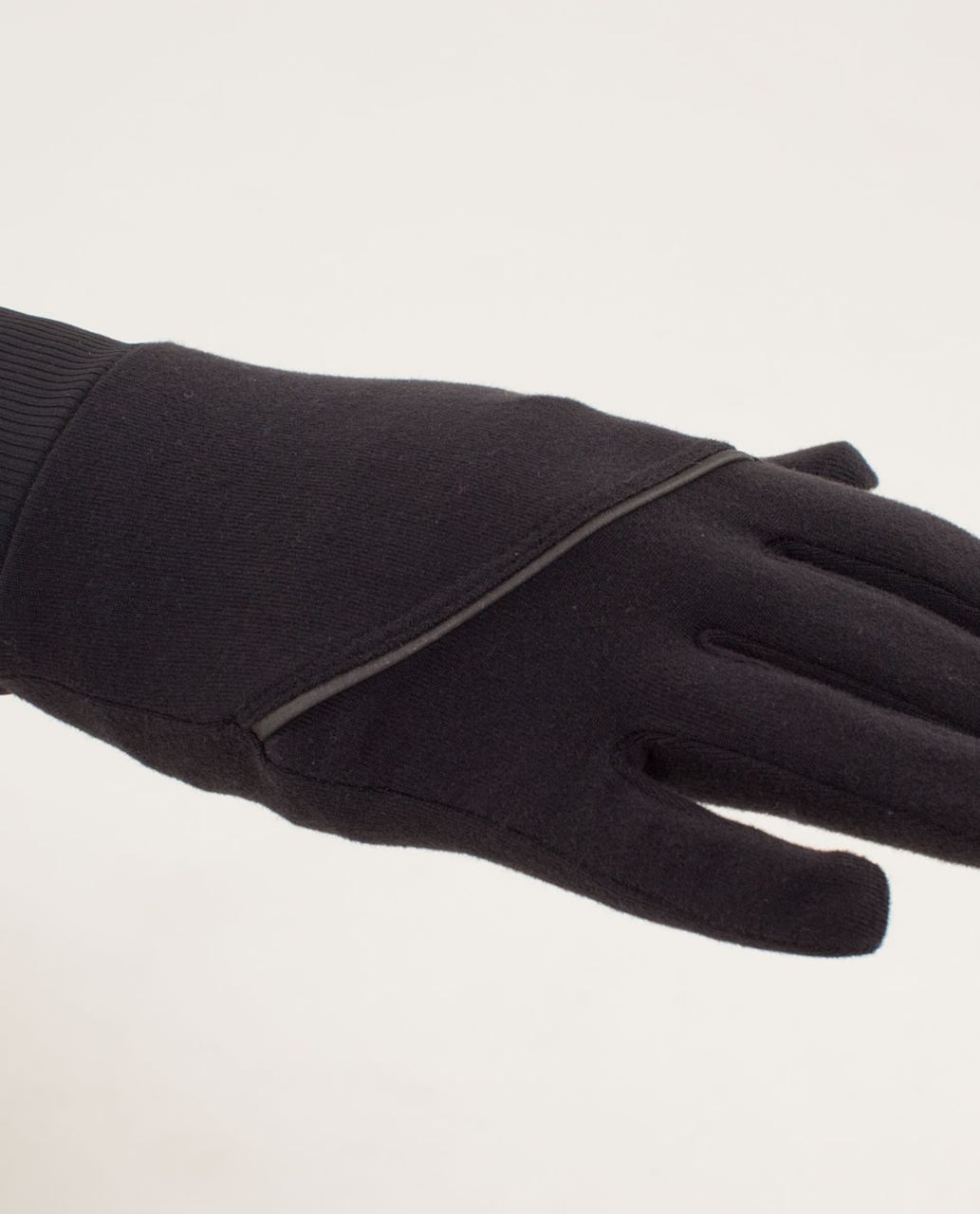 Lululemon Brisk Run Gloves - Black / Black (First Release)