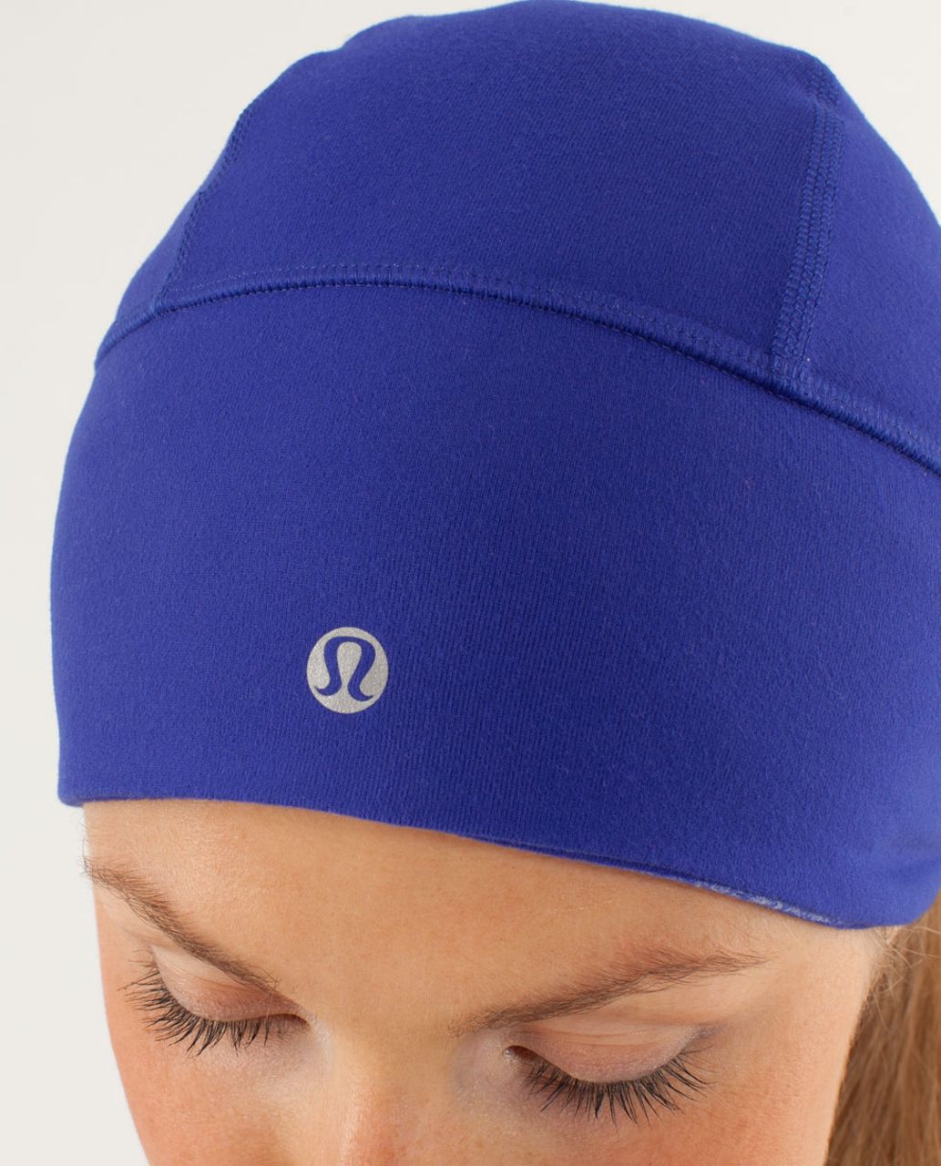 Lululemon Brisk Run Toque - Pigment Blue / Tonka Stripe Pigment Blue / Heathered Pigment Blue