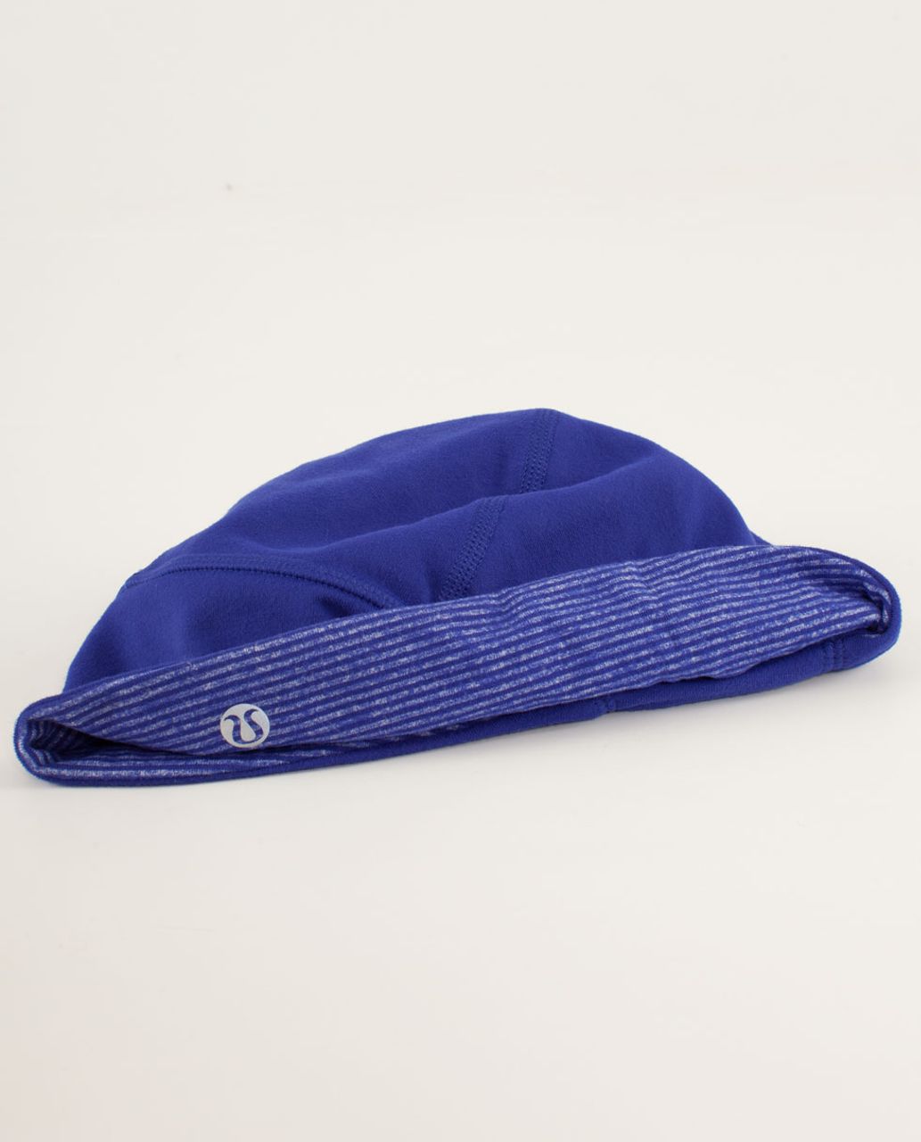 Lululemon Brisk Run Toque - Pigment Blue / Tonka Stripe Pigment Blue / Heathered Pigment Blue