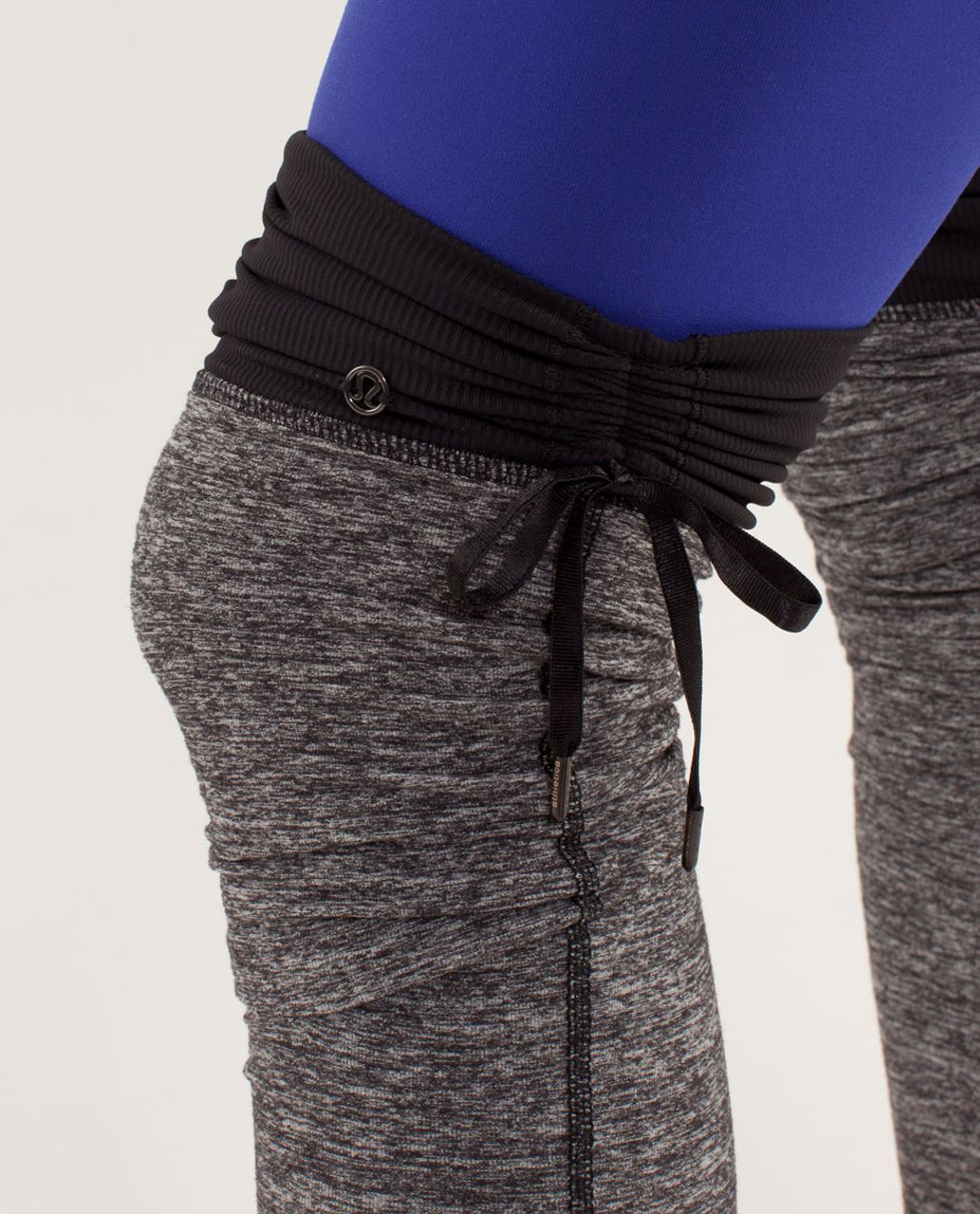 Lululemon Eternal Legwarmer - Heathered Black /  Black