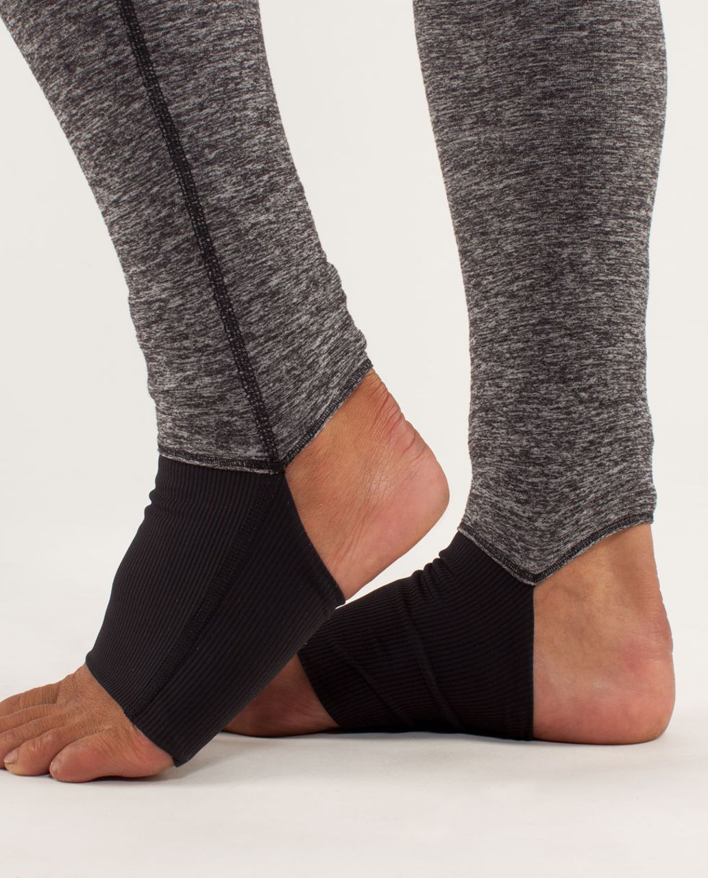 Lululemon Eternal Legwarmer - Heathered Black /  Black