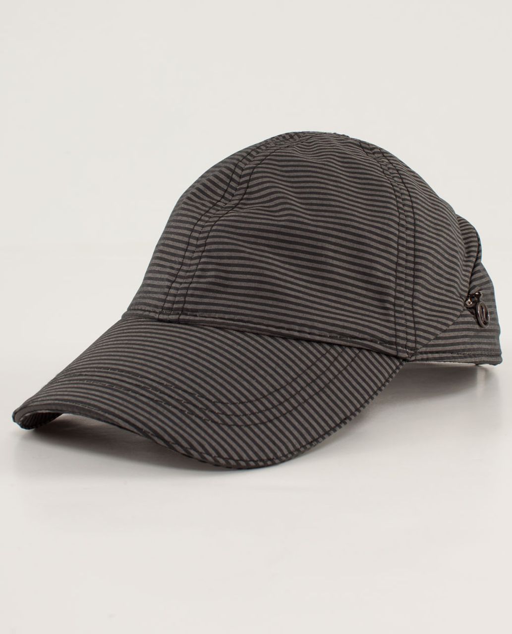 Lululemon Go The Distance Run Hat - Tonka Stripe Cashew / Heathered Black