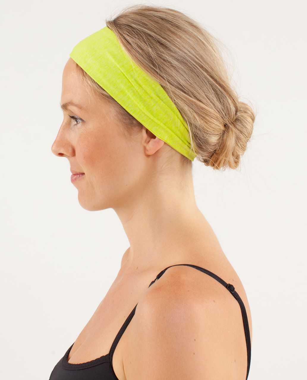 Lululemon Lucky Luon Headband - Split Pea