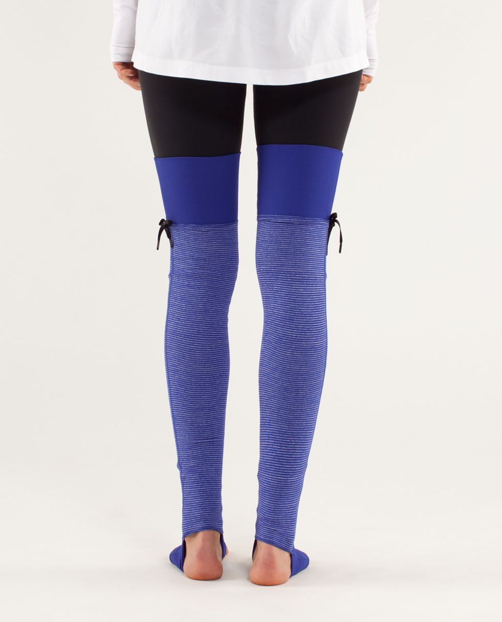 Lululemon Eternal Legwarmer - Tonka Stripe Pigment Blue / Heathered Pigment Blue / Pigment Blue