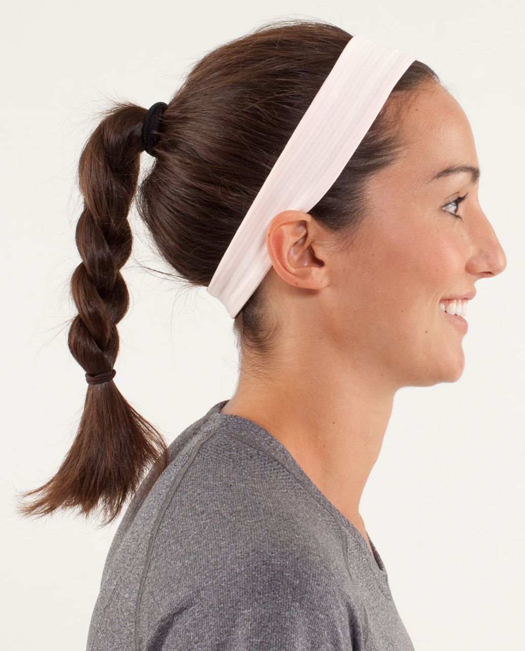 Lululemon Slipless Headband - Tonka Stripe Pretty Pink