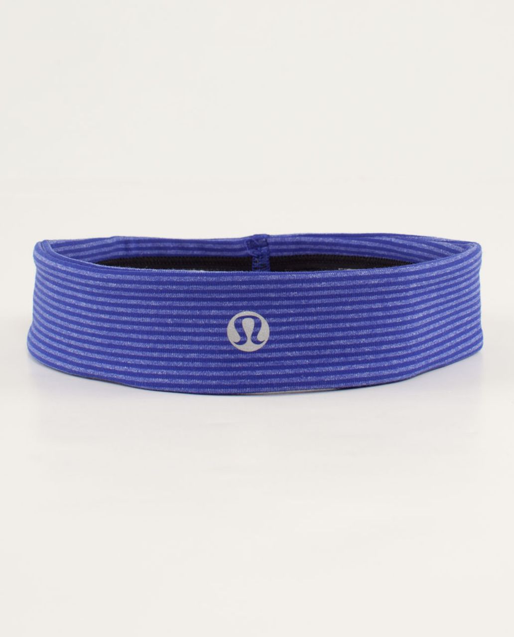 Lululemon Slipless Headband - Tonka Stripe Pigment Blue / Heathered Pigment Blue