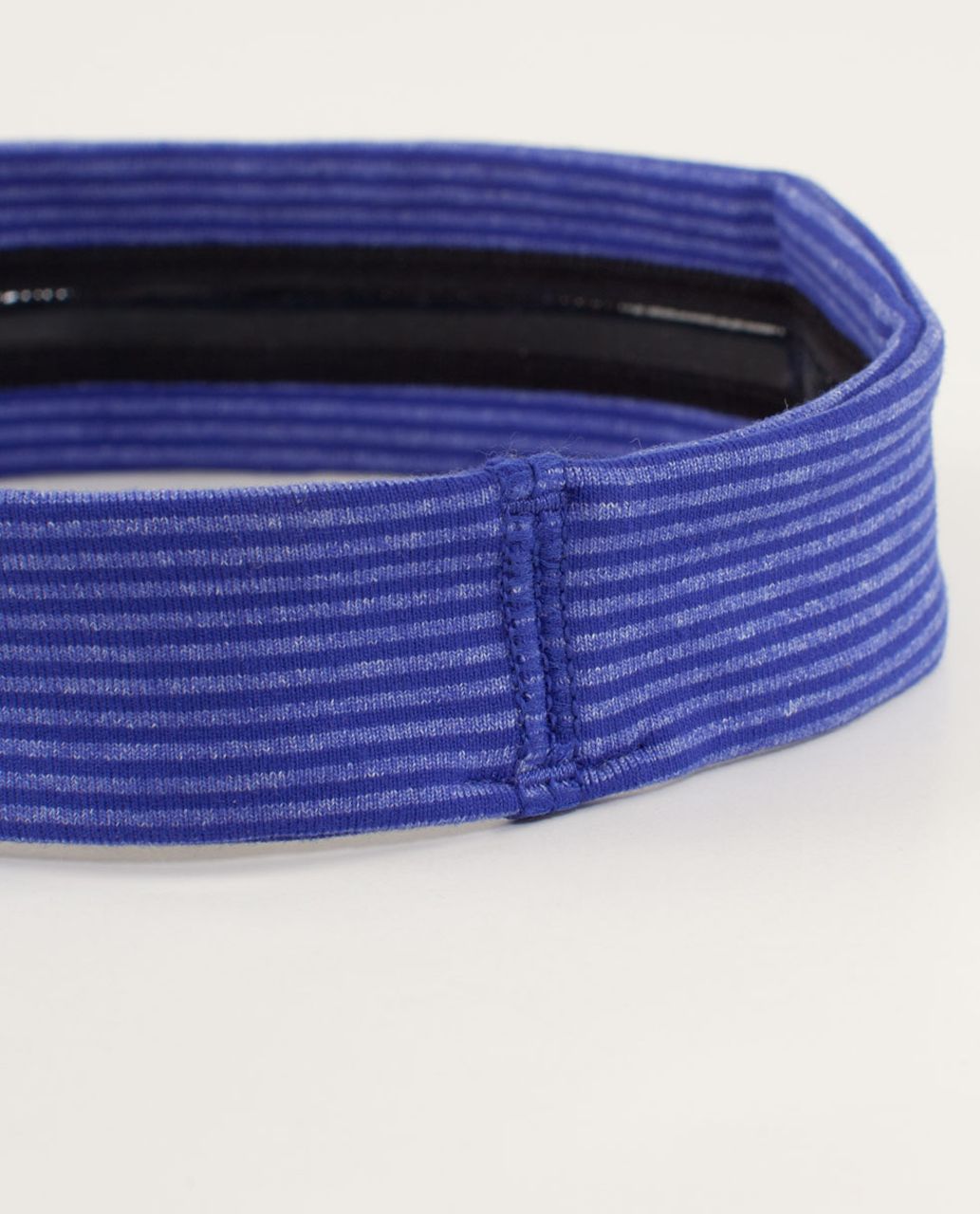 Lululemon Slipless Headband - Tonka Stripe Pigment Blue / Heathered Pigment Blue