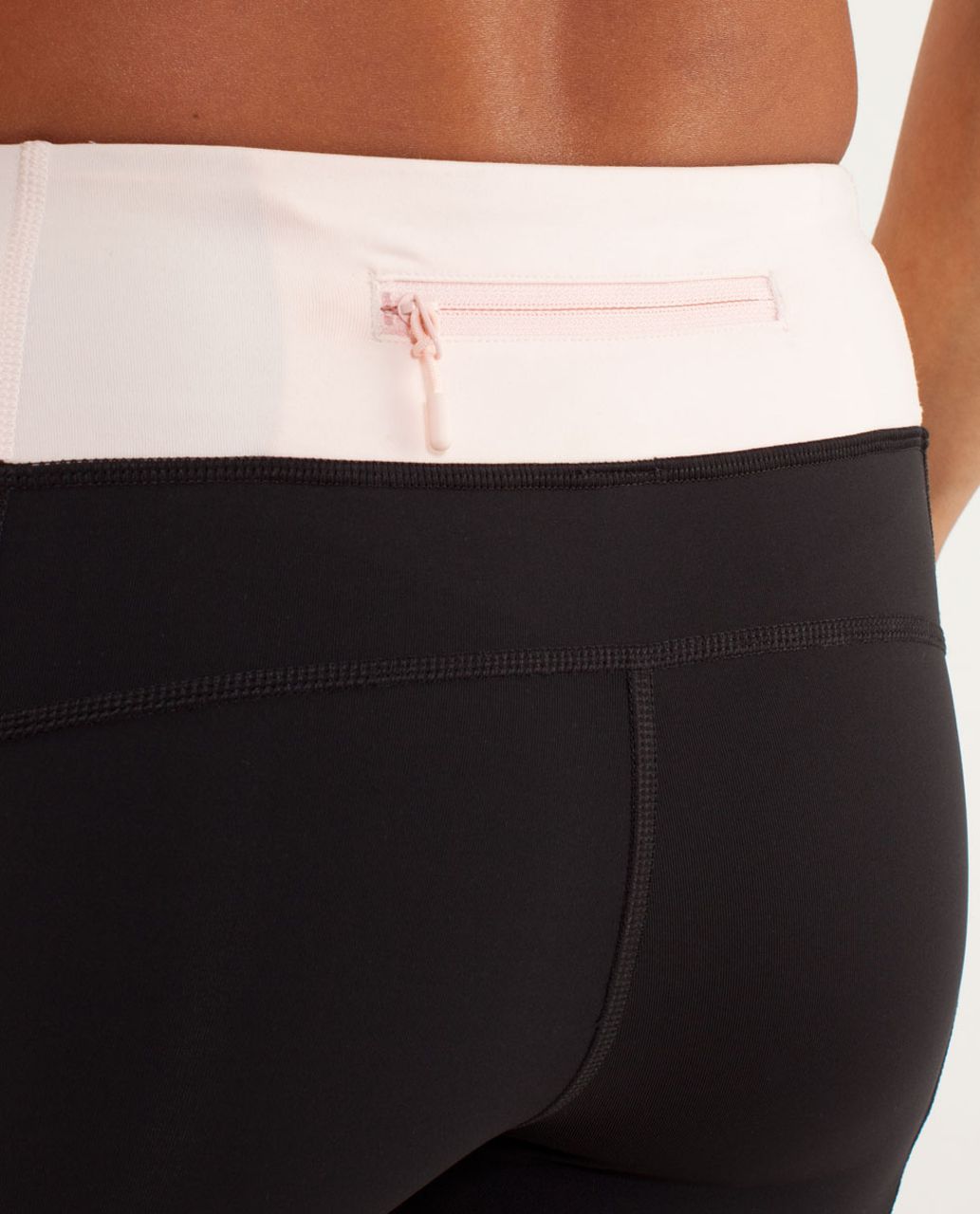 Lululemon Star Runner Tight - Black /  Pretty Pink