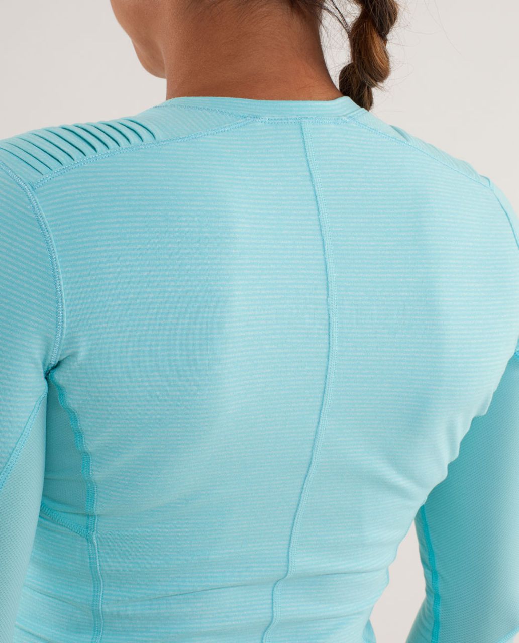 Lululemon Star Runner Long Sleeve - Tonka Stripe Angel Blue / Heathered Angel Blue / Angel Blue