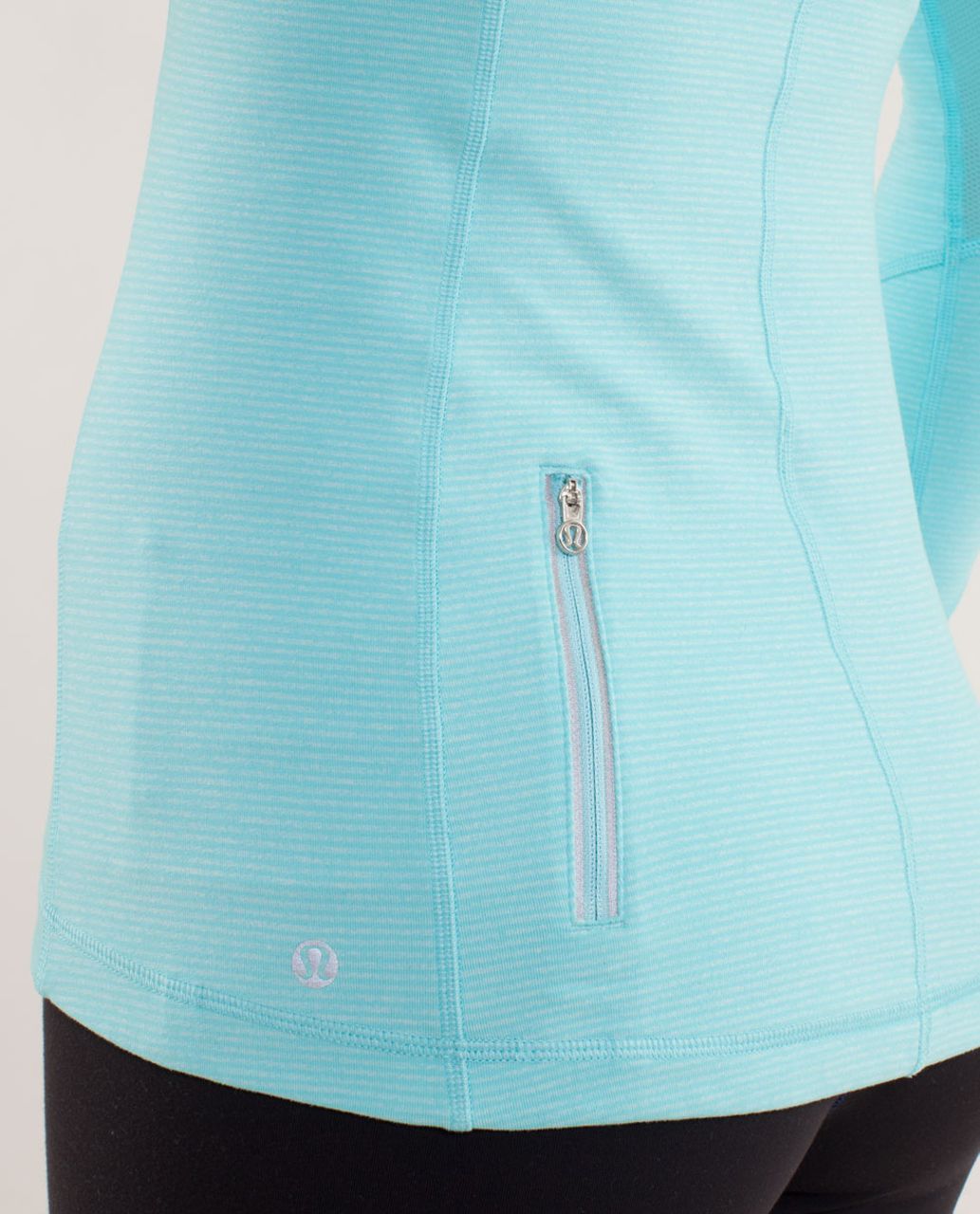 Lululemon Star Runner Long Sleeve - Tonka Stripe Angel Blue / Heathered Angel Blue / Angel Blue