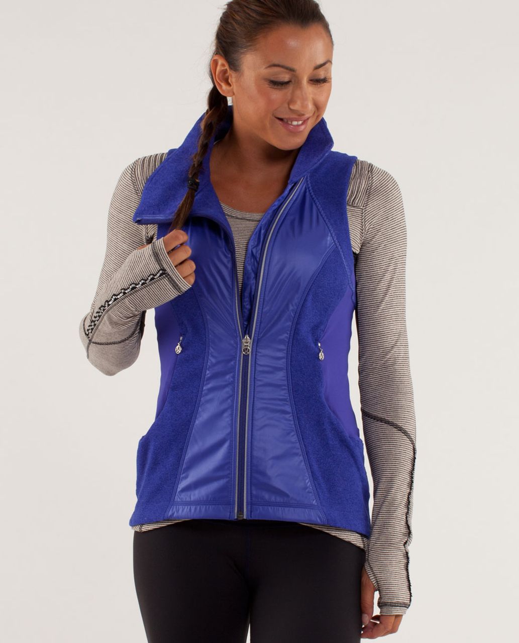 Lululemon Run:  Gust Buster Vest - Pigment Blue