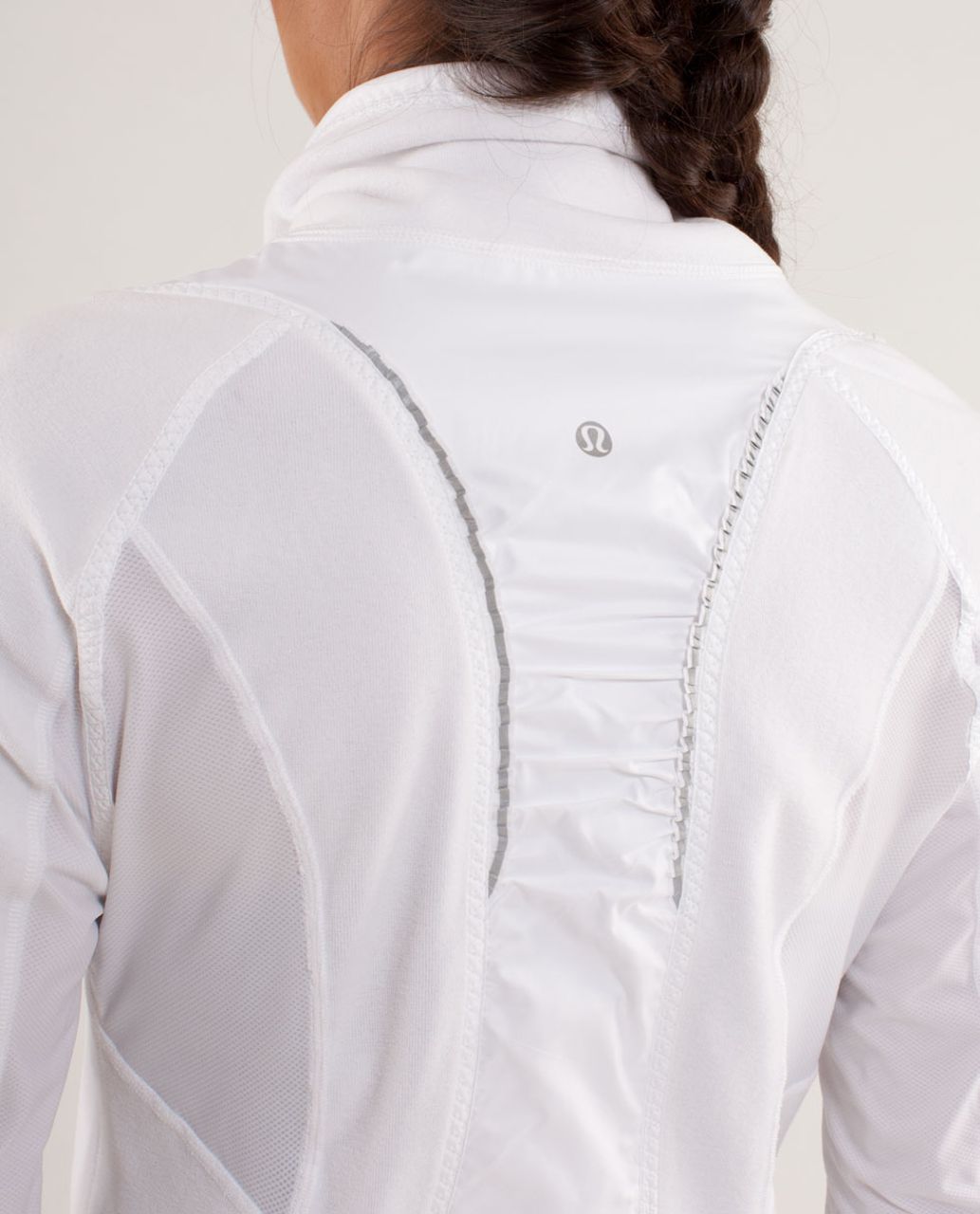 Lululemon Run:  Gust Buster Jacket - White