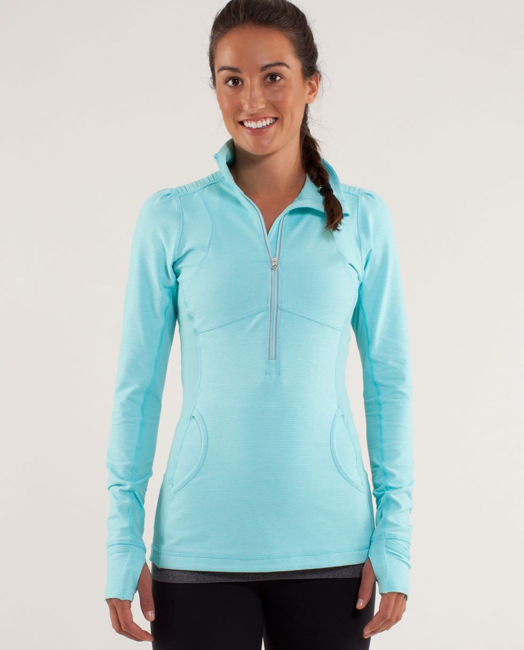 Lululemon Star Runner Pullover - Tonka Stripe Angel Blue / Heathered Angel Blue / Angel Blue