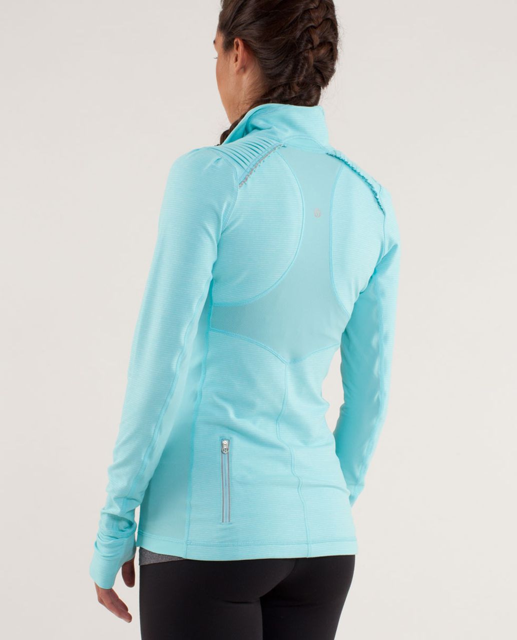 Lululemon Star Runner Pullover - Tonka Stripe Angel Blue / Heathered Angel Blue / Angel Blue