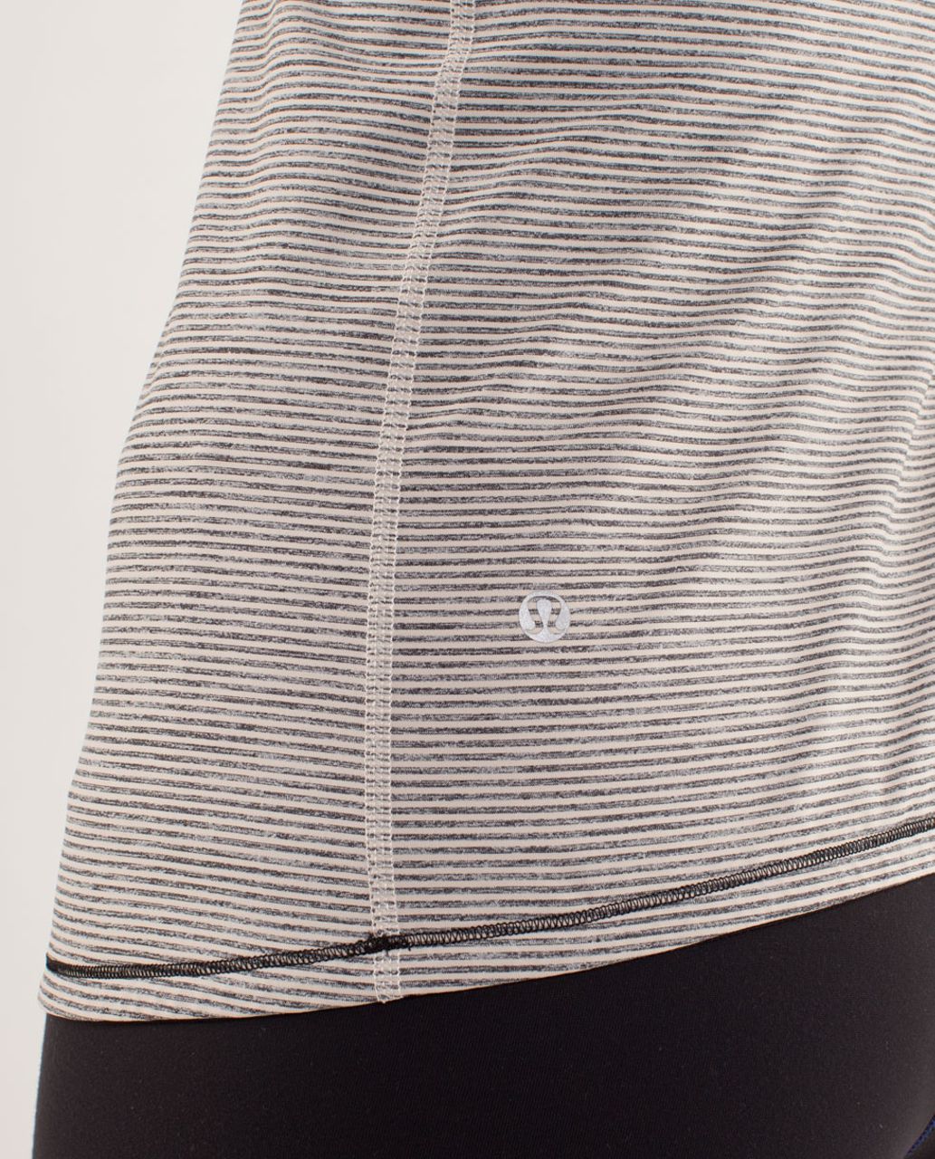 Lululemon Run:  Catch Me Tank - Tonka Stripe Cashew / Black