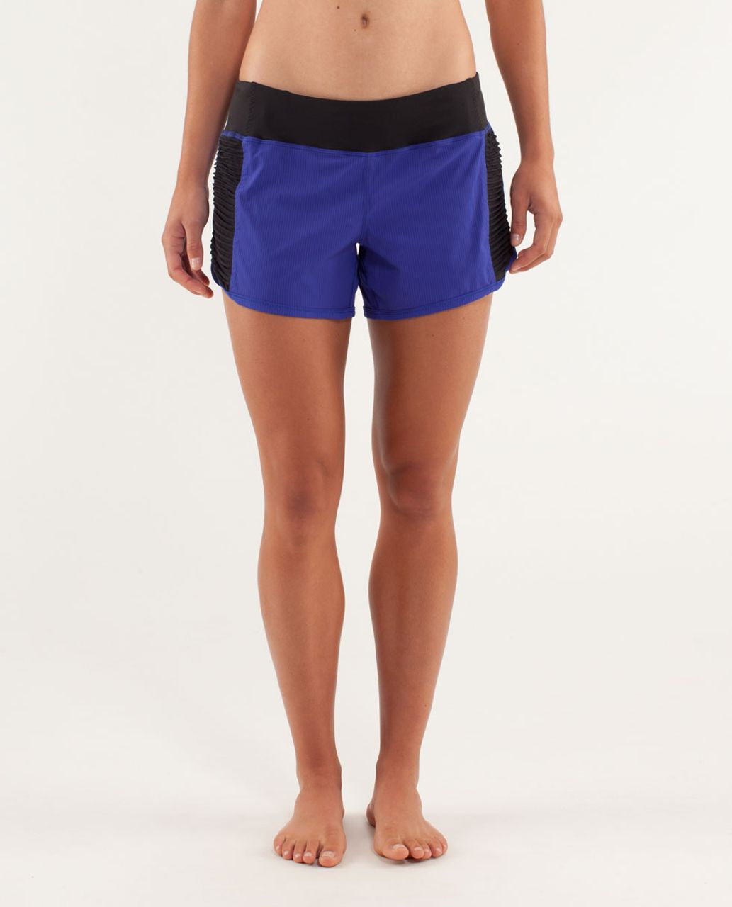 Lululemon Run:  Bright At Night Short - Pigment Blue