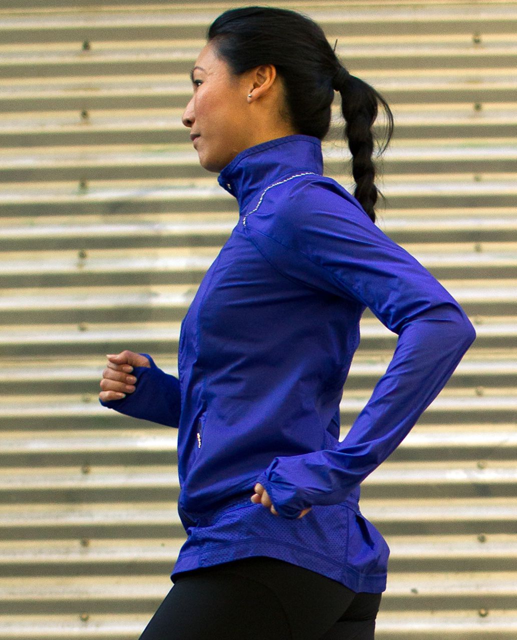 Lululemon Run:  Nothin' But Run Jacket - Pigment Blue