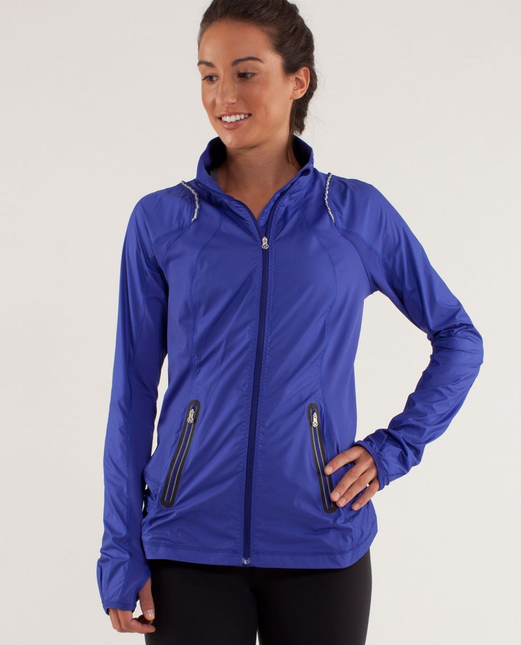 Lululemon Run:  Nothin' But Run Jacket - Pigment Blue