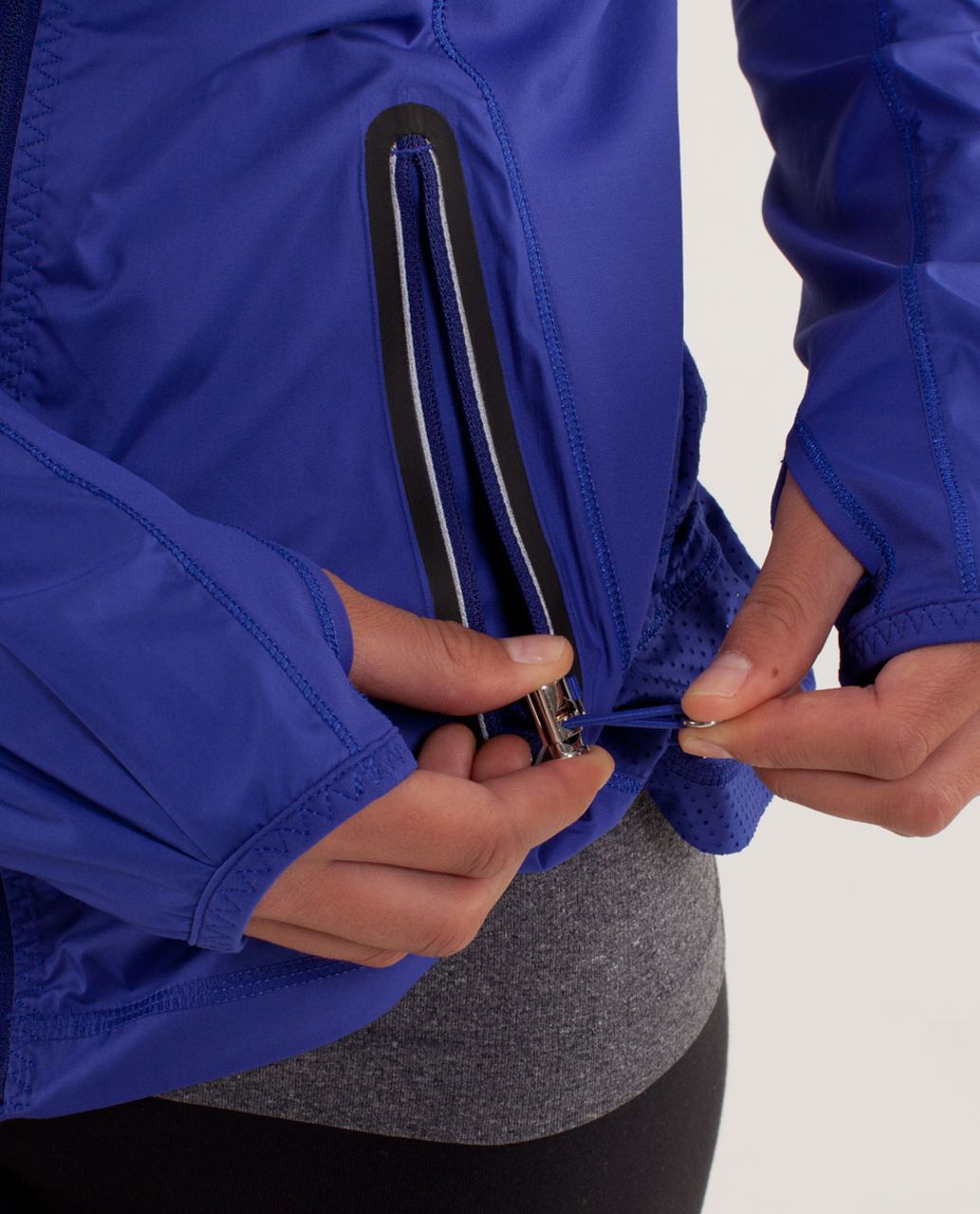 Lululemon Run:  Nothin' But Run Jacket - Pigment Blue