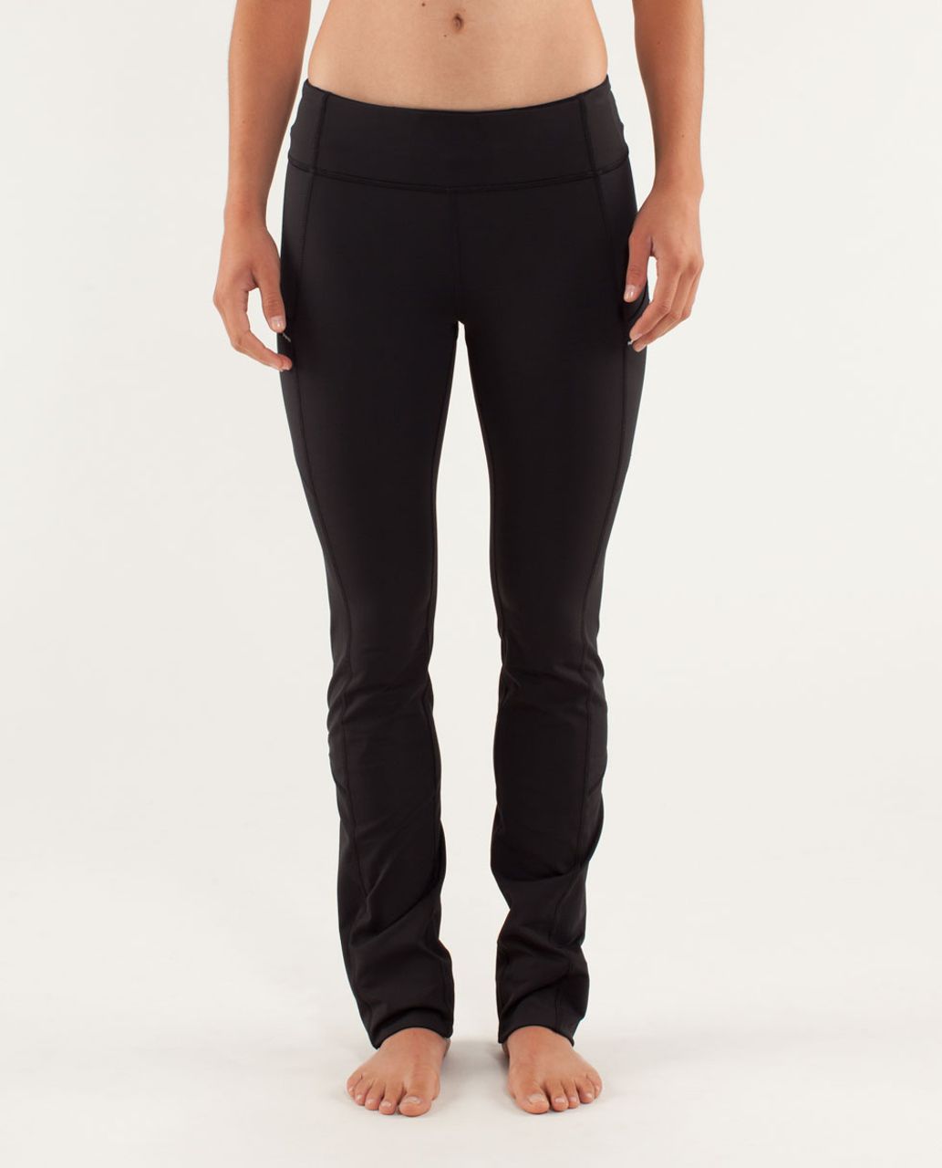 Lululemon Run: Bright At Night Pant - Black - lulu fanatics