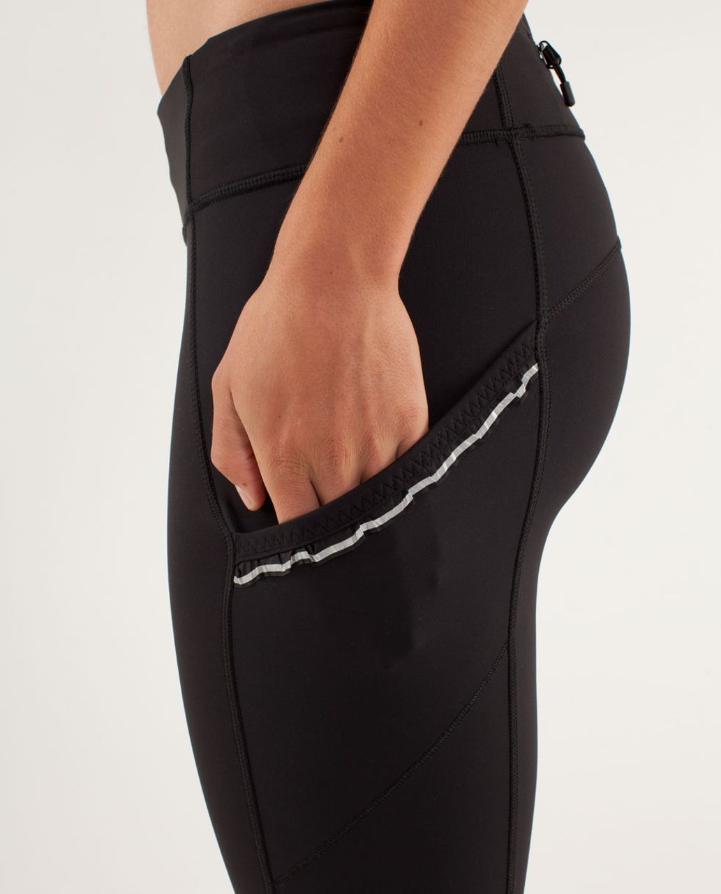 Lululemon Run:  Bright At Night Pant - Black