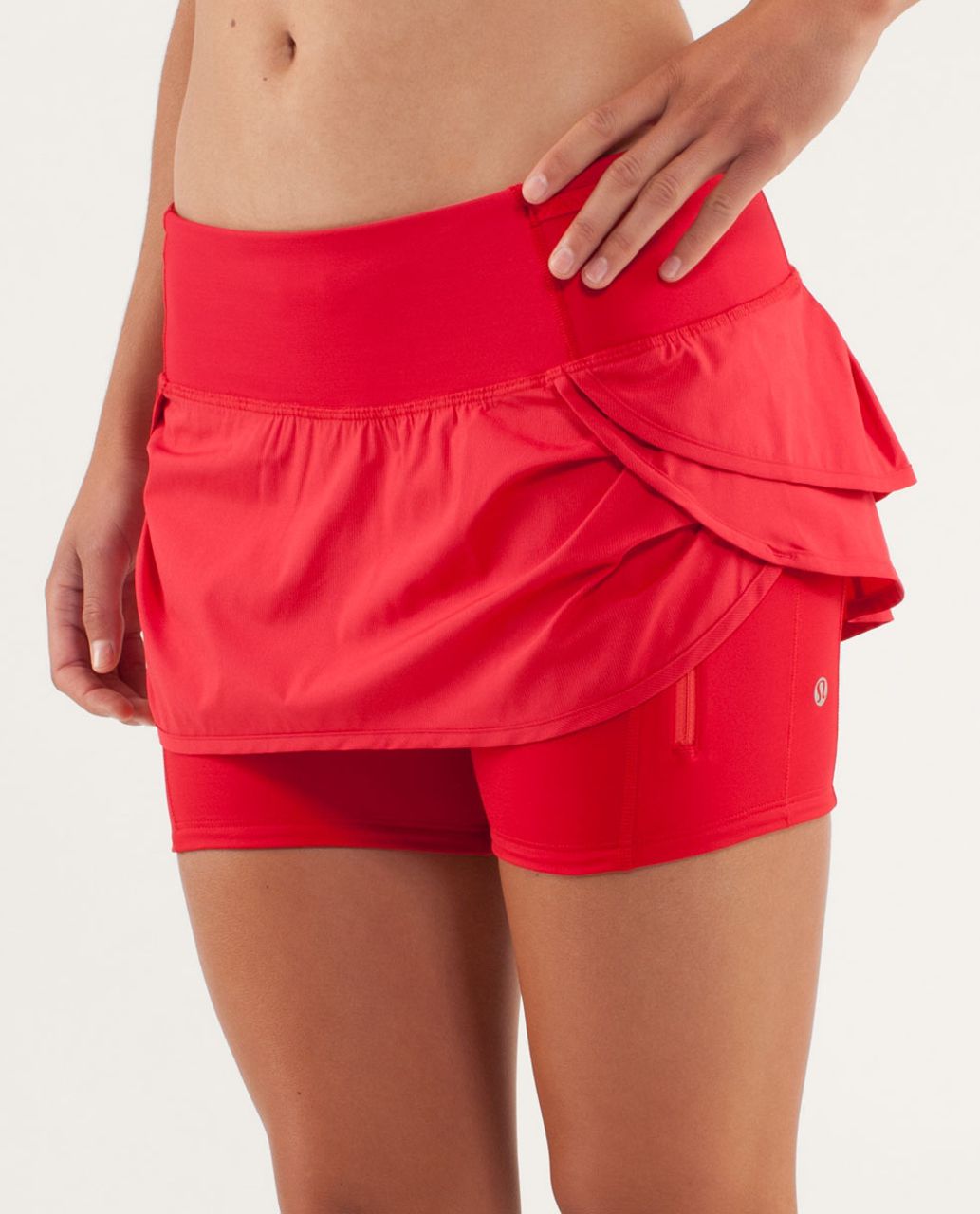 Lululemon Run:  Speed Squad Skirt - Currant