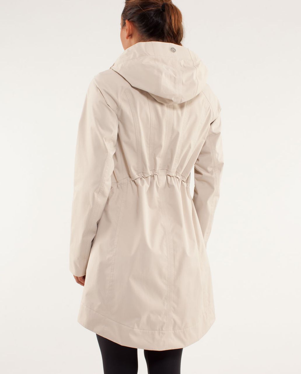 Lululemon Right As Rain Jacket - Cashew / Polar Cream - lulu fanatics