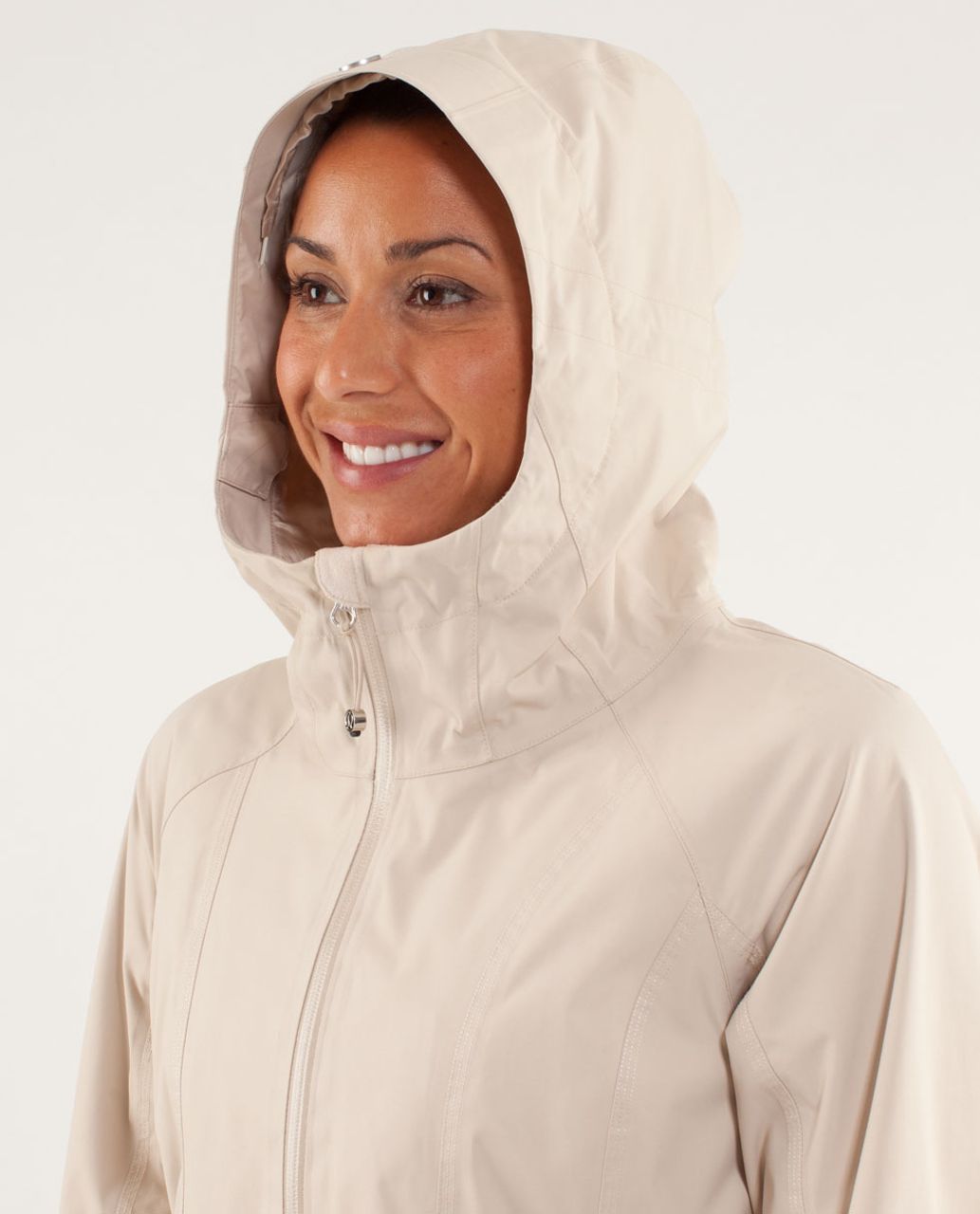 Lululemon Right As Rain Jacket - Cashew / Polar Cream