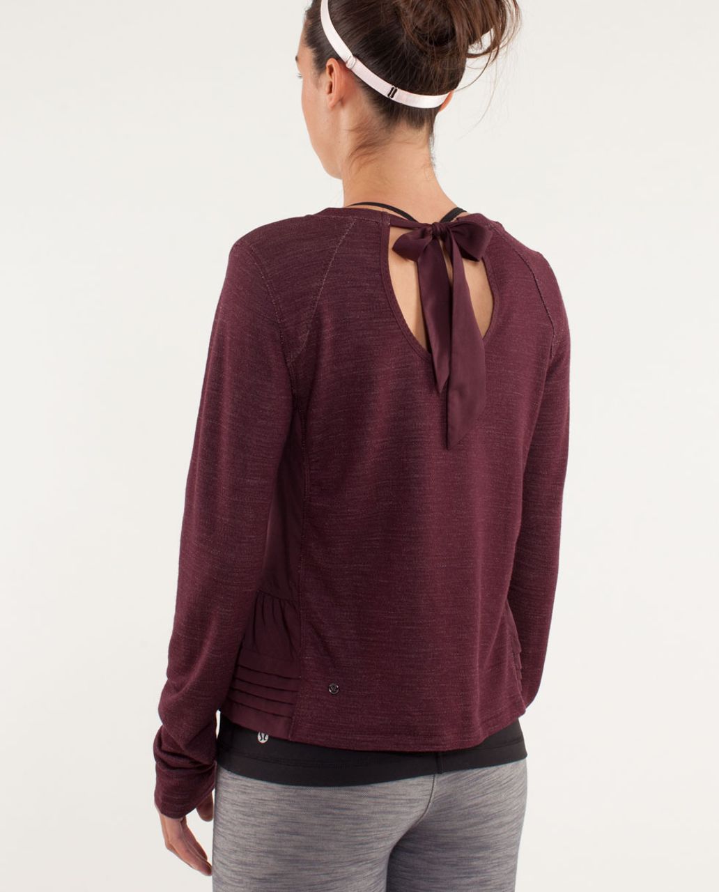 Lululemon Sattva Pullover - Bordeaux 