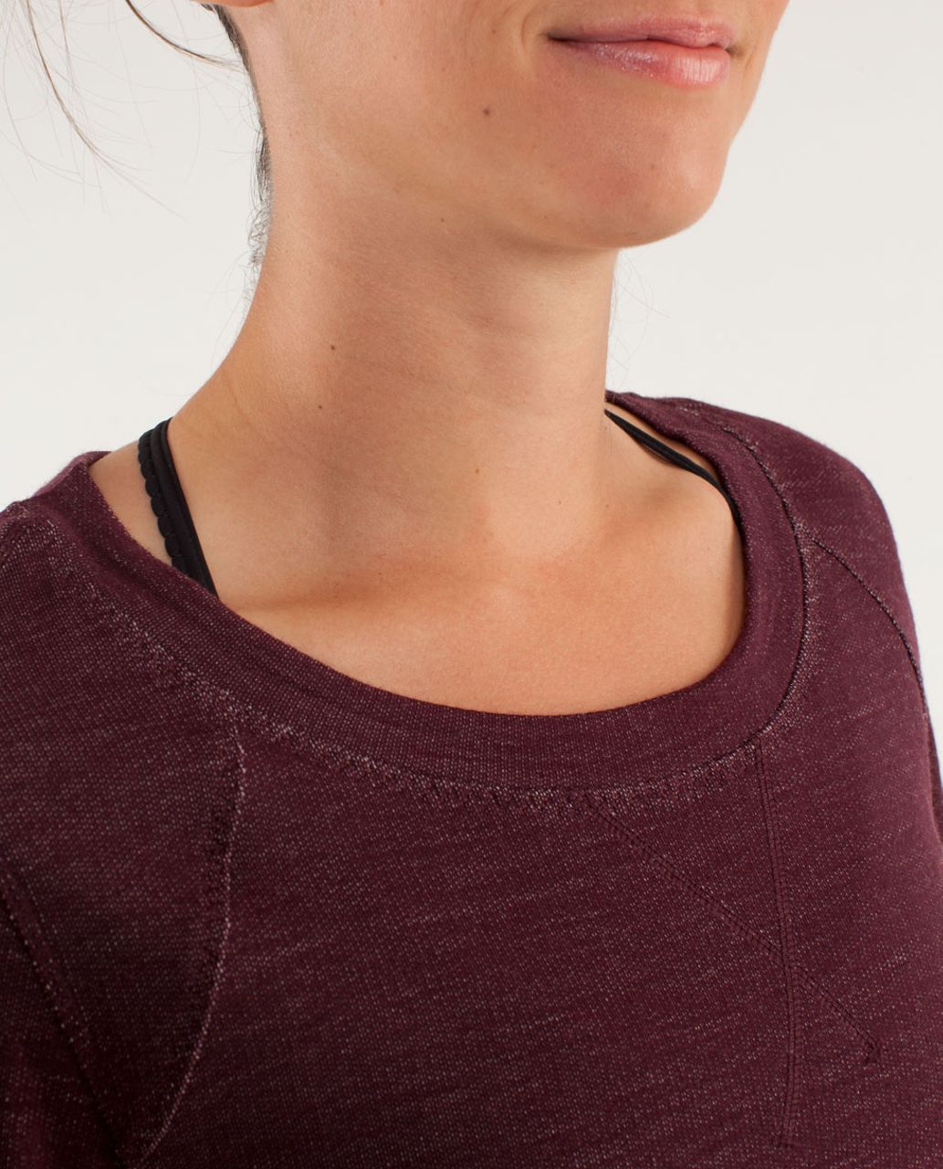 Lululemon Sattva Pullover - Bordeaux Drama