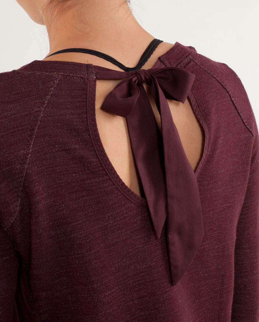 Lululemon Sattva Pullover - Bordeaux Drama