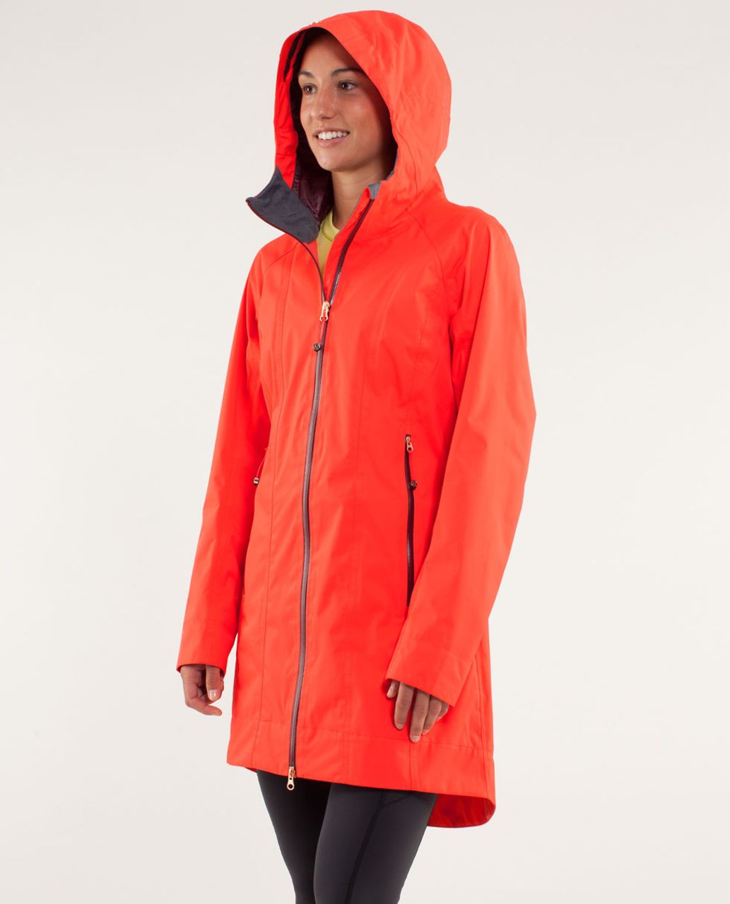 Lululemon Right As Rain Jacket - Flare / Bordeaux Drama