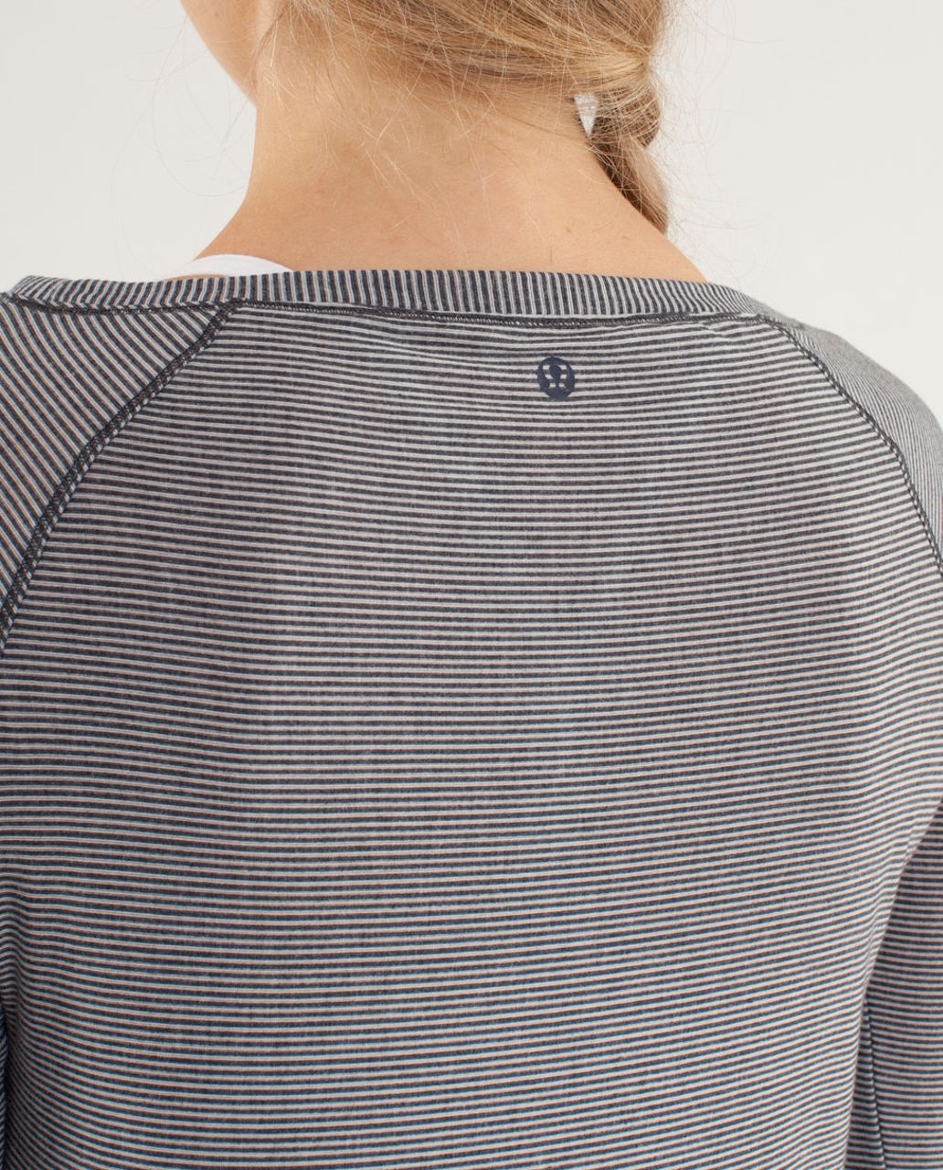 Lululemon Presence Of Mind Long Sleeve - Tonka Stripe Burnout Black