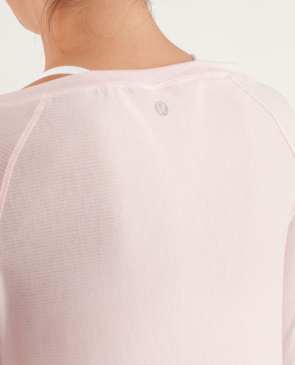 Lululemon Presence Of Mind Long Sleeve - Tonka Stripe Pretty Pink